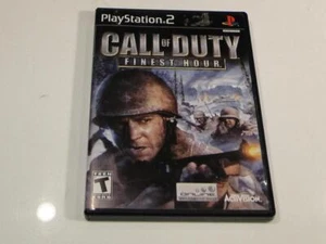 Playstation 2 Call of Duty Finest Hour Video Game - Picture 1 of 3