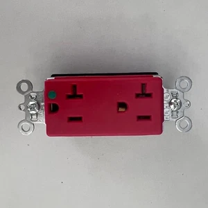 PASS & SEYMOUR PT26362-HGRED SPINA PRESA CODA 20A AMP 125V - Foto 1 di 3