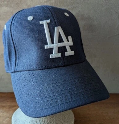 Gorra de béisbol The Game LA Dodgers, ajustada talla 7 1/8, negra/blanca, limpia, usada en excelente estado Foto 1 de 4