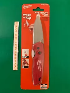 Milwaukee Fastback Coltello Pieghevole 7,5" # 48-22-1520, Nuovissimo Spedizione VELOCE - Foto 1 di 1