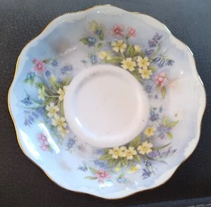 Shakespeare's Flowers ~ Primrose Beds ~ Saucer Replacement ~ Fine Bone China - Picture 1 of 4