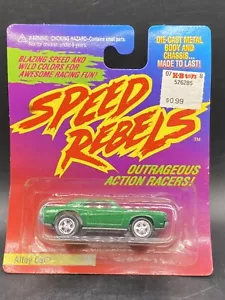 Speed Rebels Alley Cat Green Boss 1997 Collectible Toy Car - Picture 1 of 3