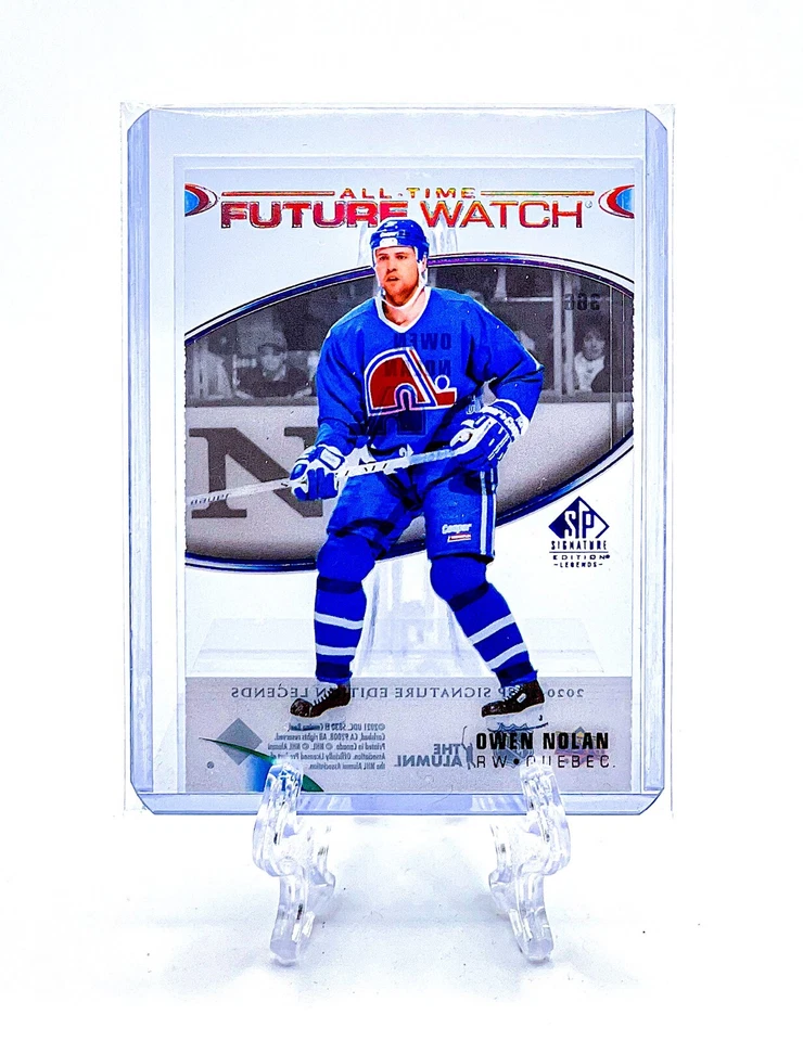 OWEN NOLAN 2020 SP Signature Legends #366 ALL-TIME FUTURE WATCH CLEAR CUT RC - Image 1 of 2