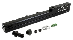 AEM Black Fuel Rail B16A2, B16A3 Honda Civic Si, Del Sol VTEC 25-103BK B16A - Bild 1 von 1