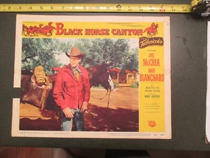 Black Horse Canyon 1954 Western Film 11 x14 Lobbykarte Poster - Bild 1 von 4