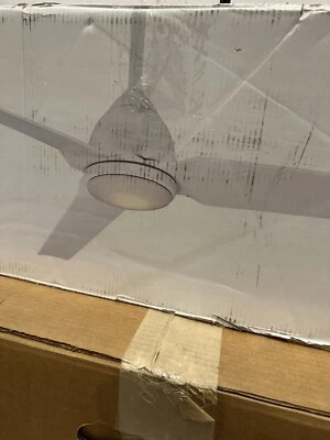 Minka-Aire F753L-CL Java - LED 54" 3-Blad Ceiling Fan, Coal Black Finish - Image 1 of 4