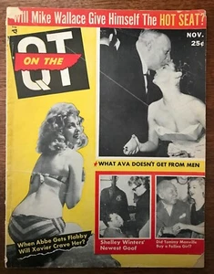 ON The QT magazine - November 1957, Marilyn Monroe, Frances Farmer, Sinatra - Picture 1 of 11