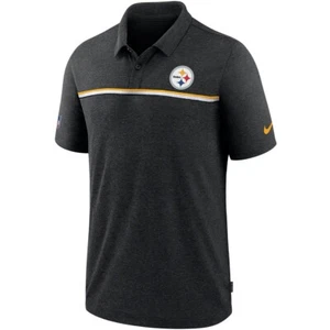 NIKE MENS PITTSBURGH STEELERS SIDELINE EARLY SEASON POLO SIZE MEDIUM NWT $75 - Picture 1 of 2