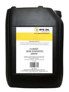 10W-40 4-Stroke 4T Semi Synthetic 20 Litre 20L - Picture 1 of 1