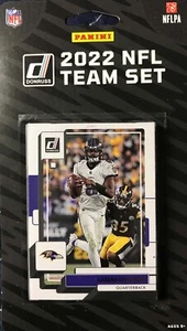 Baltimore Ravens 2022 Donruss Factory Team Set 5 Rookie Cards Kyle Hamilton Plus - Picture 1 of 3