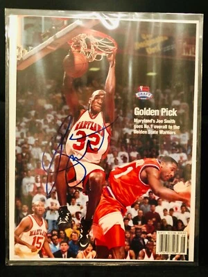 ¡REVISTA BECKETT MARYLAND TERRAPINS FIRMADA POR JOE SMITH (SOLO PÁGINA TRASERA)! Foto 1 de 2