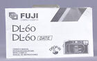 Mode D'emploi Pour  Fuji Dl-60 Dl-60 Date   (Réf# P-240)