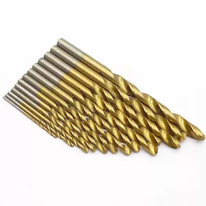 Juego de 13 brocas de metal de taladro HSS de 1,5 mm a 6,5 mm brocas métricas recubiertas de titanio - Imagen 1 de 4