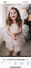 Luna Luna White Baby Girl Dress Belle 4/5t And 5/6t Sold Out!
