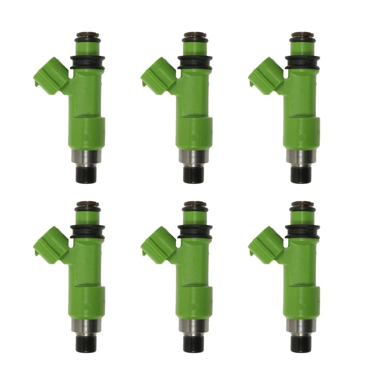 Set of 6 Fuel Injectors 16611-AA740 For Legacy Outback 10-14 Tribeca 08-14 3.6L Foto 1 de 4