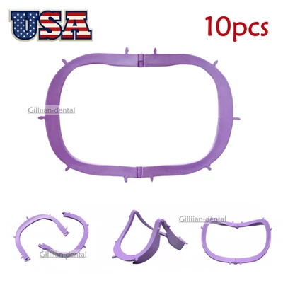 Hoja de goma plegable marco de presa dental Hager luz película de rayos X soporte de plástico Foto 1 de 4