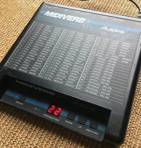 Alesis Midiverb (1986) + Original PSU Included (Serviced) - Picture 1 of 3