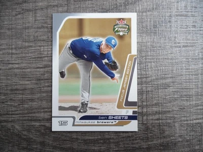 Ben Sheets Milwaukee Brewers 2003 Fleer Jersey Edition Focus MLB Card #119 - Image 1 of 2