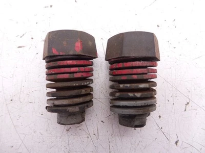82-92 Camaro Firebird Front Hood Core Support Bump Stop Stops Pair Original GM - Image 1 of 4