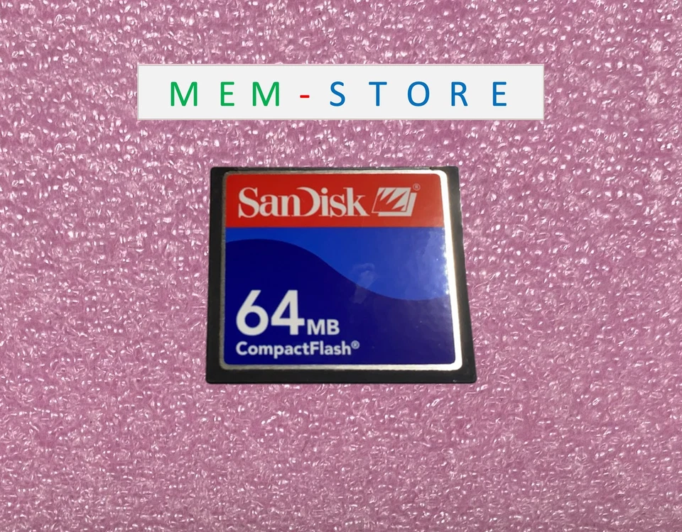 64MB SanDisk CompactFlash CF Memory Card - Image 1 of 4