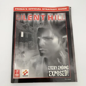 Silent Hill 1 Strategy Guide PlayStation PS1 Konami Prima Official 1999 Damaged - Foto 1 di 10