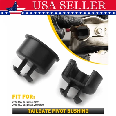 Juego de bujes pivotantes puerta trasera Ram 2500 3500 para Dodge Ram 2002-2008 1500/03-09 EE. UU. Foto 1 de 4