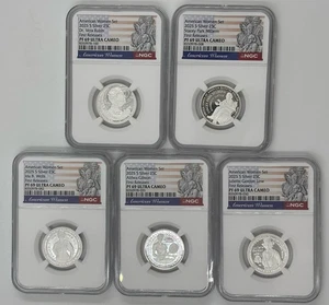 2025 S SILVER PROOF SET AMERICAN WOMEN PF 69 🔥FIRST RELEASES🔥FROM AWQ SET - Picture 1 of 2