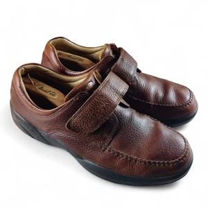 Dr. Comfort Scott Mens Shoes Size 13 M Wide Brown Leather Sneakers 9020 - Picture 1 of 10