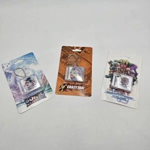 Sonic Adventure Crazy Taxi Phantasy Star Online Keychain SEGA Dreamcast Official - Picture 1 of 5