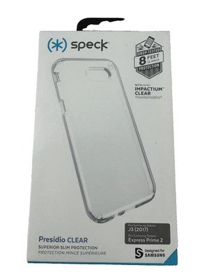 Funda Transparente Speck Presidio para Samsung Galaxy J3 (2017)/Express Prime 2 - Transparente Foto 1 de 2