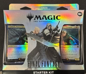 MTG Magic: The Gathering Final Fantasy Starter Kit Dual Deck Cloud & Sephiroth - Picture 1 of 7