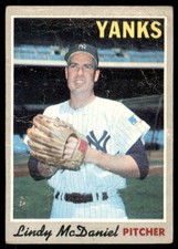 2019 Topps Heritage 50th Anniversary Buybacks Lindy McDaniel New York Yankees