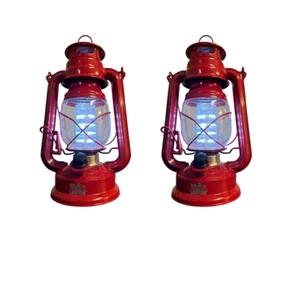 Olde Brooklyn Lantern - Red - Two Pack - Picture 1 of 6