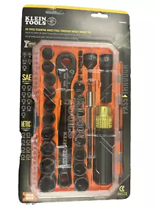 Klein 65400KNECT KNECT Essential Pass Through Impact Socket, SAE/Met, 28 pc Set - Picture 1 of 8