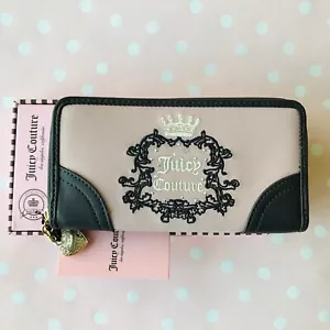 JUICY COUTURE Heritage LARGE Wallet ZA Box Set DUSTY BLUSH - Picture 1 of 7