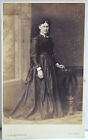 Victorian Lady in mourning dress 1 x CDV Card 1860-1890's
