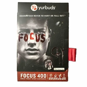 yurbuds Focus 400 Ironman Series Sweat Proof Sport Earphone - READ DESCRIPTION - Picture 1 of 6