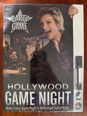 Hollywood Game Night Jane Lynch Party Game NBC New & Sealed Cardinal - Image 1 of 2
