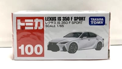 Takara Tomy / Tomica No.100 Lexus IS 350 F Sport / 1:65 - Image 1 of 4
