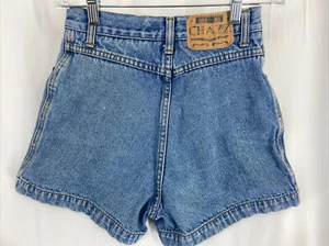 Womens Size 7 Chazzz by Charles Chailian Blue Embroidered Skort Skirt Vintage - Picture 1 of 11