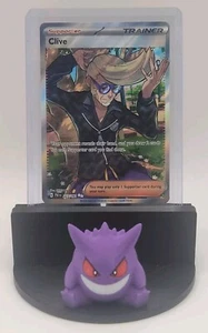 2024 Pokémon TCG S&V Paldean Fates Clive Ultra Rare Full Art 227/091 NM - Picture 1 of 5