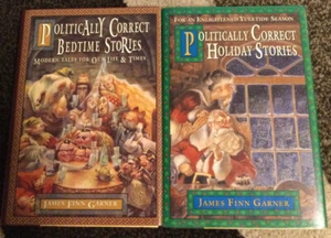 2 Politically Correct Bedtime Stories by James Finn Garner HCDJ Free Ship - Bild 1 von 7
