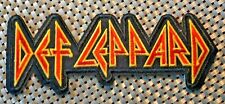 Def Leppard (band) Embroidered Patch Iron-On Sew-On US shipping
