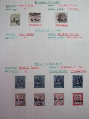 Br. LEVENT (ENV-002A ) 1885-21 USED COLLECTION ON 8 A GOOD SPREAD GOOD TO FINE U Cover