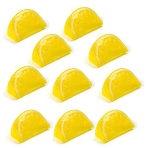 Props Artificial Lemon Slice Fake Limes Chips Kitchen Decor Simulation Fruit - Picture 1 of 15