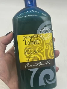 BBW RARE Passport Tahiti Moana COCONUT VANILLE Body Wash New 10 oz - Picture 1 of 5