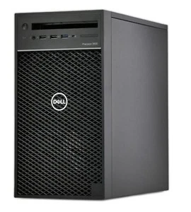 Dell Precision 3630 PC Computer Workstation schwarzes Gehäuse inkl Mainboard - Bild 1 von 8