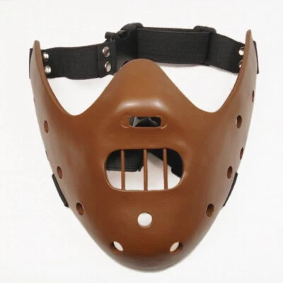 Hannibal Lecter Resin Mask Silence Of The Lambs Movie Replica Hopkins Halloween - Image 1 of 3