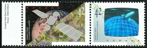 Canada sc#1442a Canada in Space: ANIK E2 Sat. & Astronauts' achievements Mint-NH - Picture 1 of 2