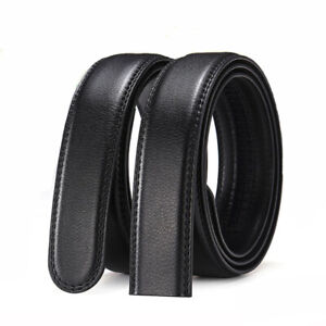 Men's Automatic Ratchet Belt Replacement Waist Straps Without Buckle Waistband